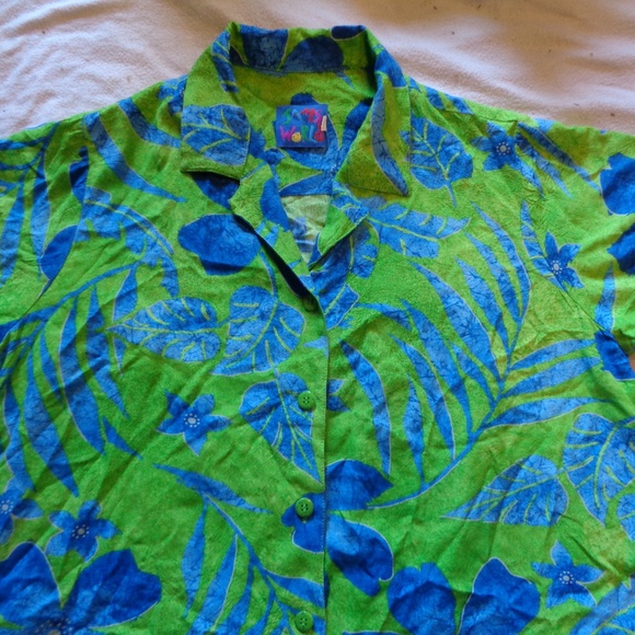 Jams World Hawaiian Shirt Fabric Pattern  40179 - Picture 1 of 3